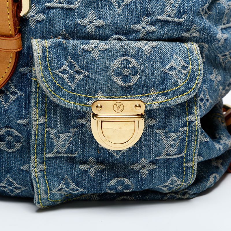 Louis Vuitton Backpack Monogram Denim Sac a Dos GM