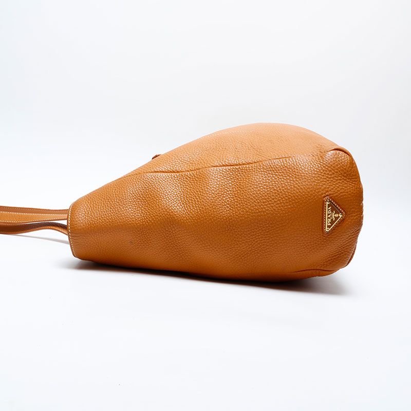 Prada Tote Leather Brown