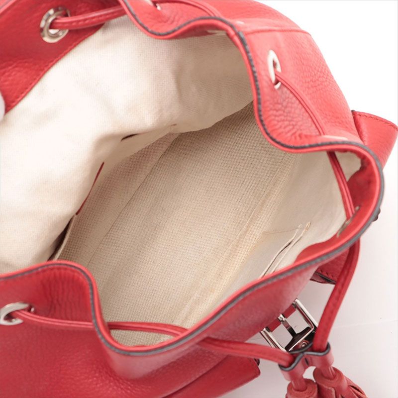 Gucci Backpack Bamboo Leather