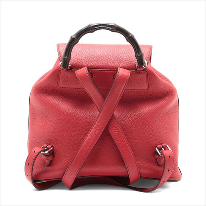 Gucci Backpack Bamboo Leather