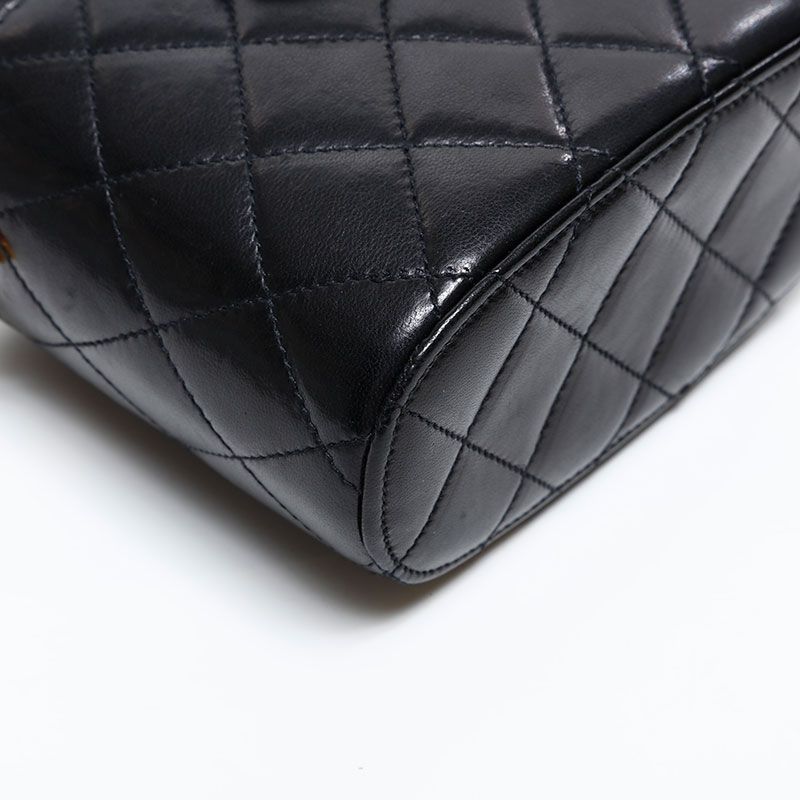 Chanel Shoulder Bag Lambskin Chain Vanity