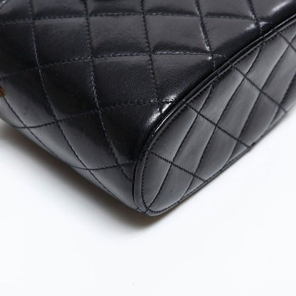 Chanel Shoulder Bag Lambskin Chain Vanity