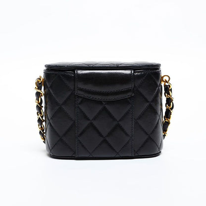 Chanel Shoulder Bag Lambskin Chain Vanity