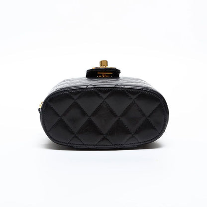 Chanel Shoulder Bag Lambskin Chain Vanity