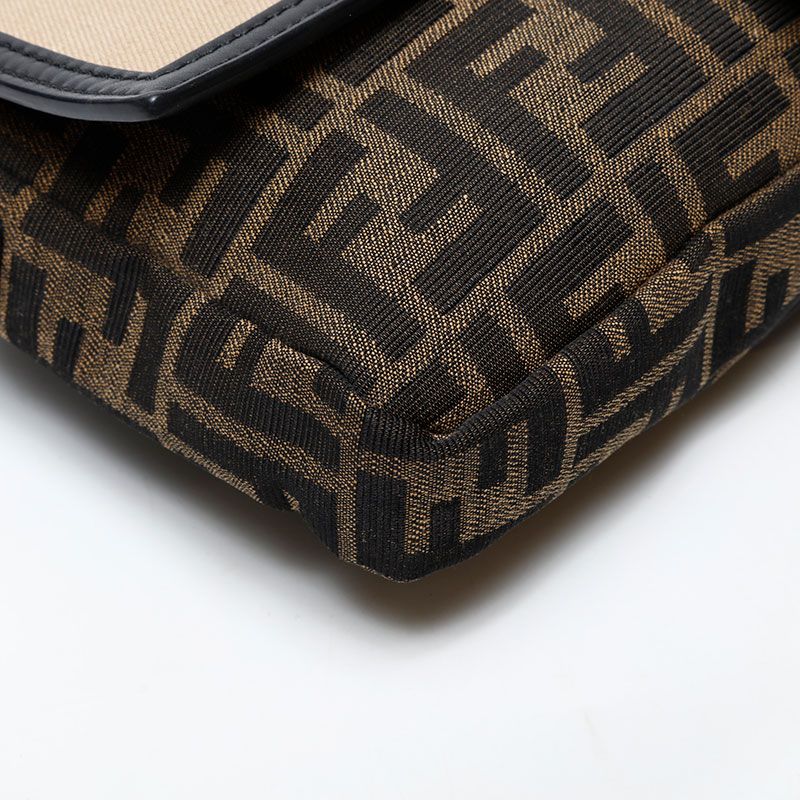 Fendi Shoulder Bag Zucca Mamma Bucket