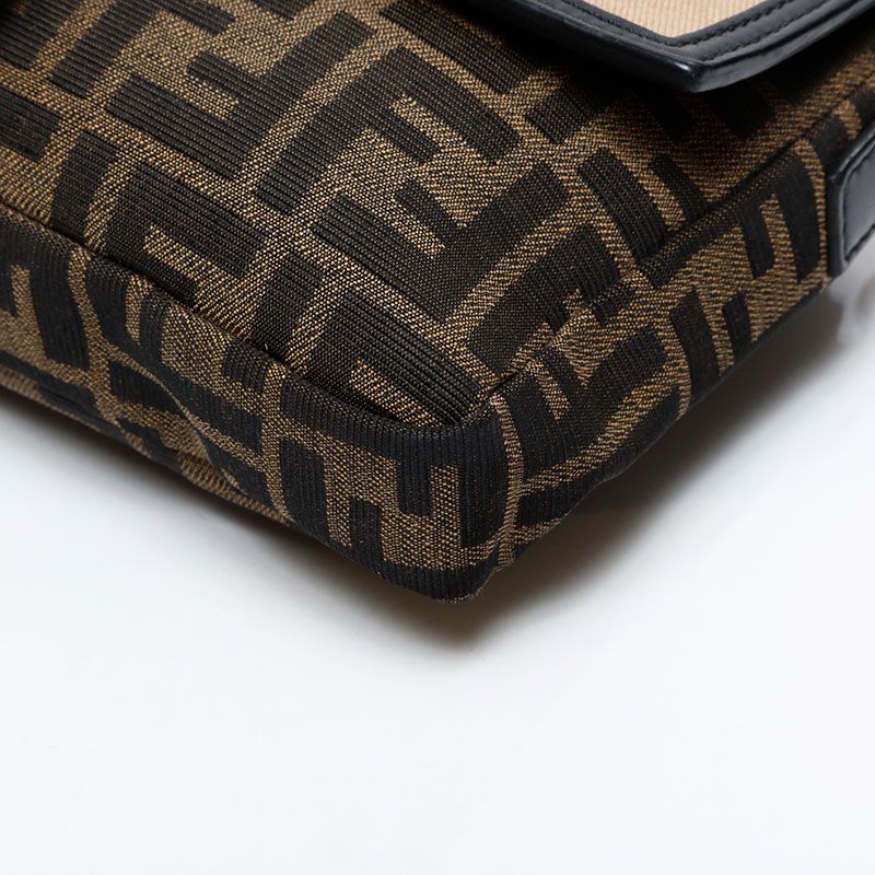 Fendi Shoulder Bag Zucca Mamma Bucket