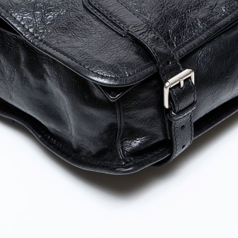 Balenciaga Shoulder Bag Leather Motocross Classic