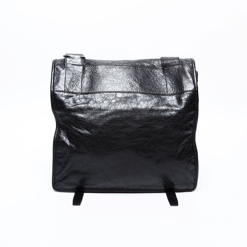 Balenciaga Shoulder Bag Leather Motocross Classic