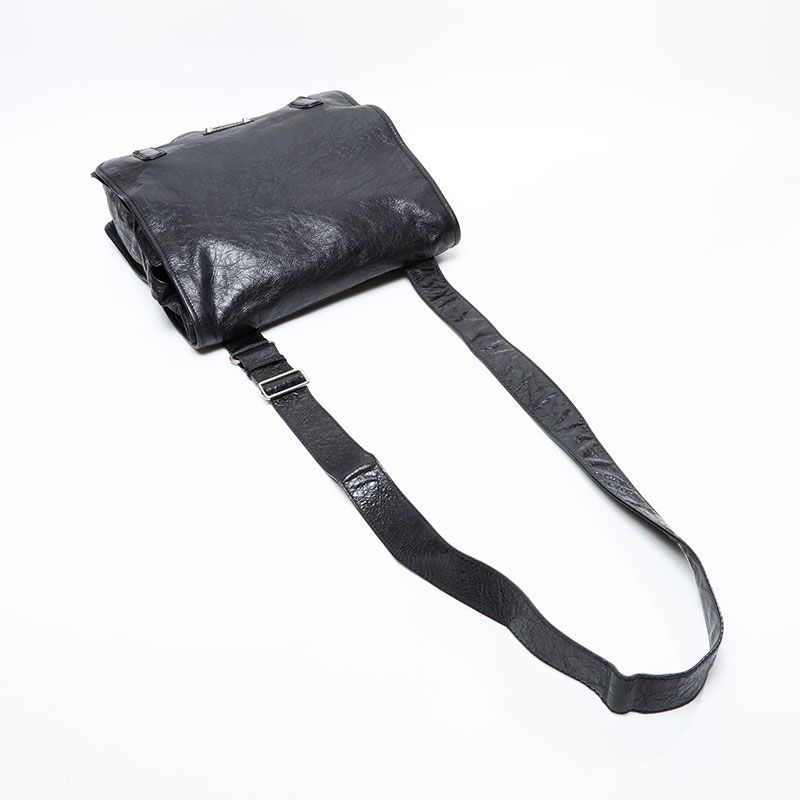 Balenciaga Shoulder Bag Leather Motocross Classic