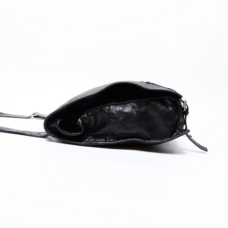 Balenciaga Shoulder Bag Leather Motocross Classic