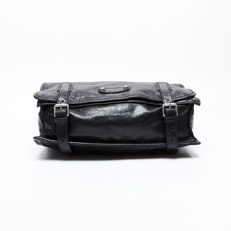 Balenciaga Shoulder Bag Leather Motocross Classic