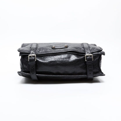 Balenciaga Shoulder Bag Leather Motocross Classic