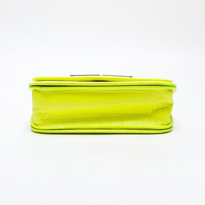Balenciaga Shoulder Bag Embossed Leather Gossip BB
