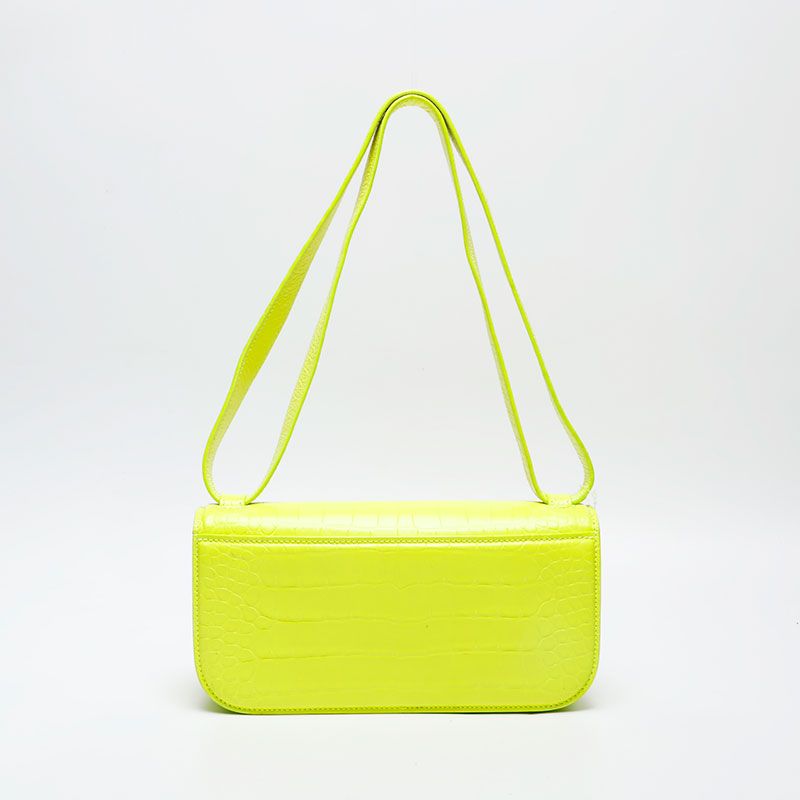 Balenciaga Shoulder Bag Embossed Leather Gossip BB