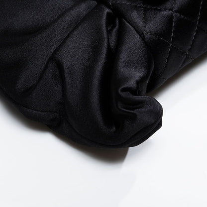 Chanel Shoulder Bag Satin Ribbon