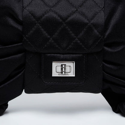 Chanel Shoulder Bag Satin Ribbon