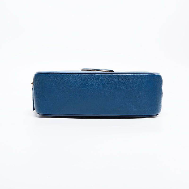 Chanel Shoulder Bag Leather 2-Way Vanity Top Handle