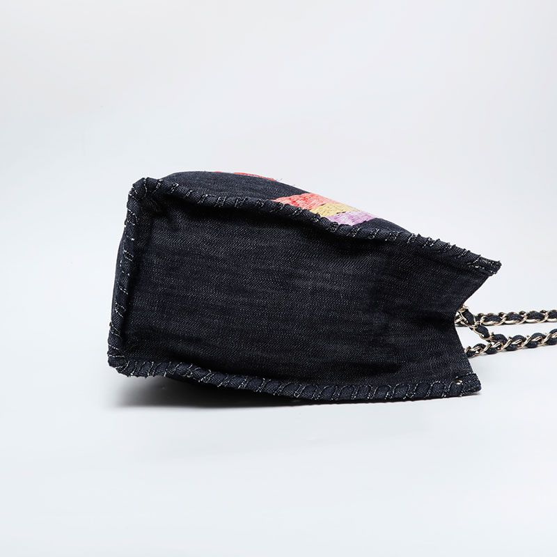 Chanel Tote Denim Night Flight 2.55