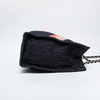 Chanel Tote Denim Night Flight 2.55