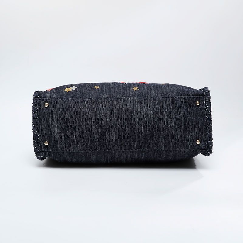 Chanel Tote Denim Night Flight 2.55