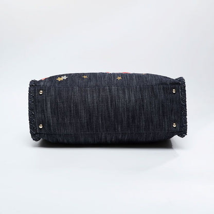 Chanel Tote Denim Night Flight 2.55