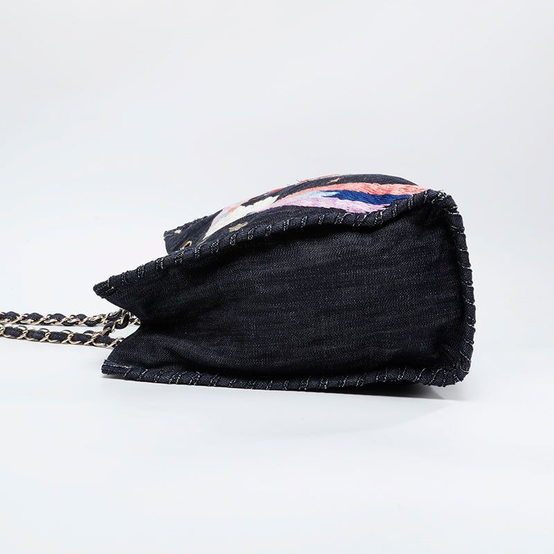 Chanel Tote Denim Night Flight 2.55