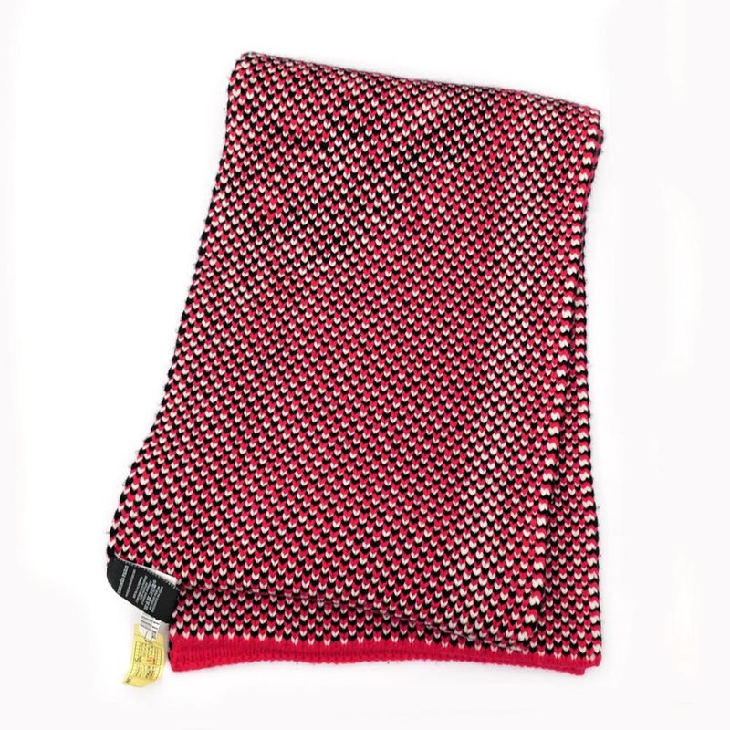 HERMES Muffler - Brid Dougala Red 100% Cashmere Accessories Others