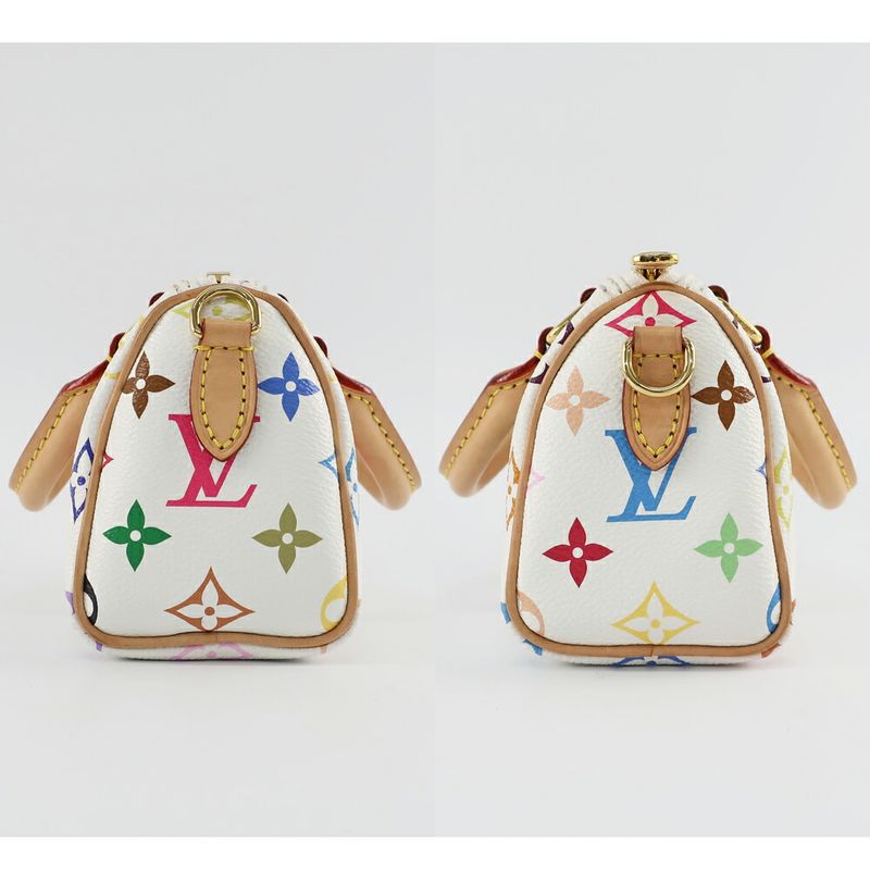 Louis Vuitton Lv×tm Nano-speedy 2WAY Bag M13391 Takashi Murakami