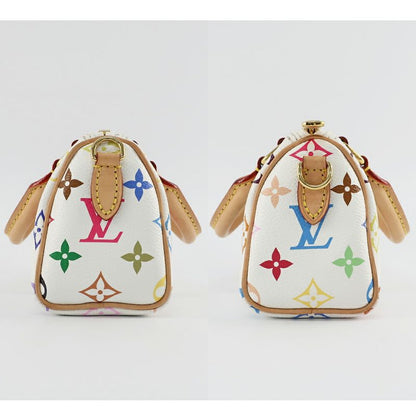 Louis Vuitton Lv×tm Nano-speedy 2WAY Bag M13391 Takashi Murakami