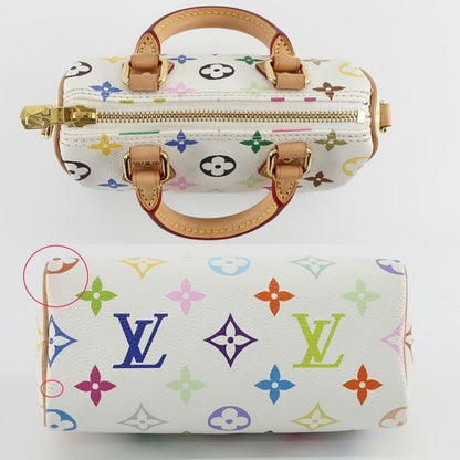 Louis Vuitton Lv×tm Nano-speedy 2WAY Bag M13391 Takashi Murakami