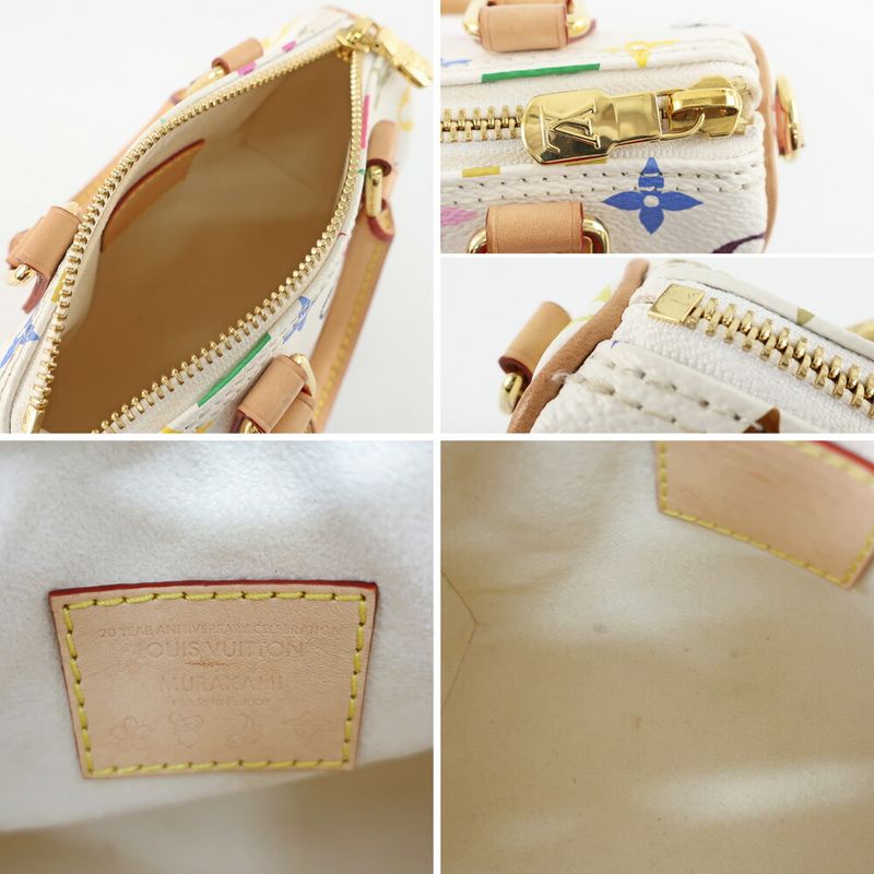 Louis Vuitton Lv×tm Nano-speedy 2WAY Bag M13391 Takashi Murakami