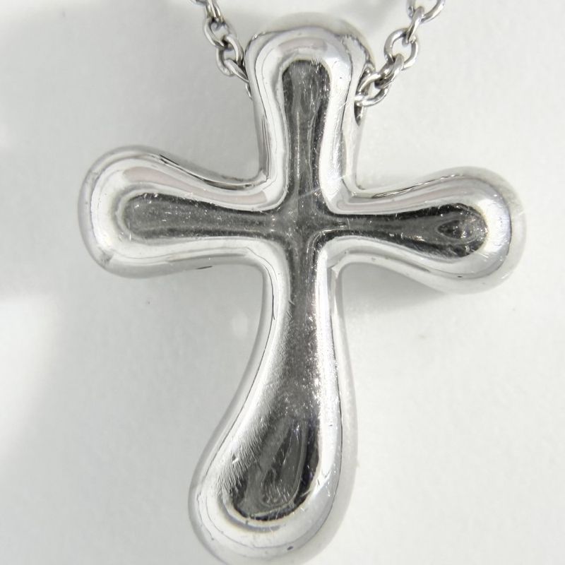 Tiffany & Co Necklace Women's Elsa Peretti Small Cross Accessories - Jewelry