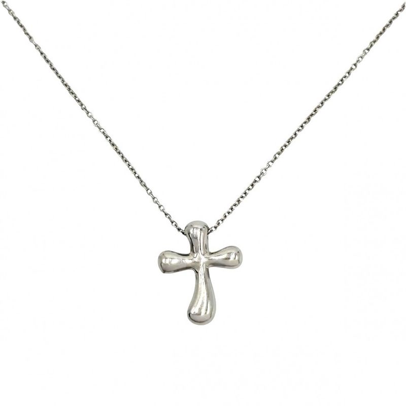 Tiffany & Co Necklace Women's Elsa Peretti Small Cross Accessories - Jewelry