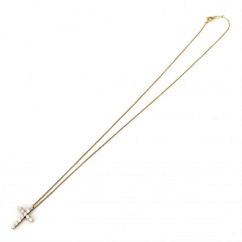 Tiffany & Co Necklace Women's Jewelry Accessories - Cross Pendant Small 18K