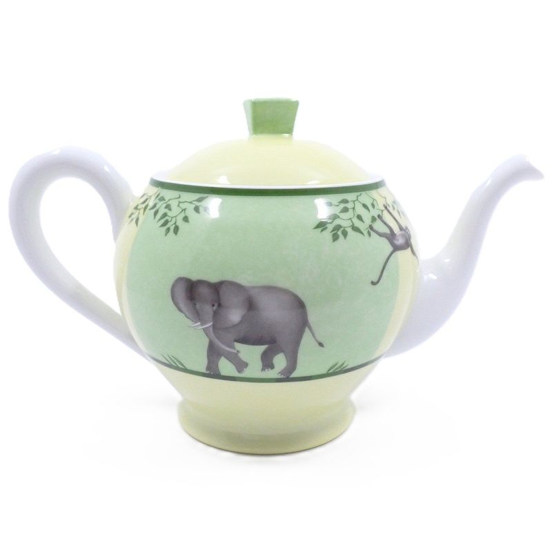 Hermes Teapot African Green