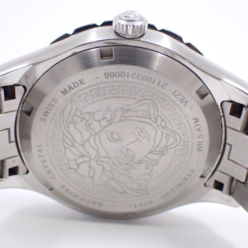 Versace Helenium Automatic Watch Blue Dial SS Strap Vezi [ioki