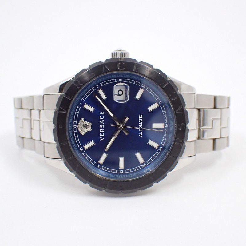 Versace Helenium Automatic Watch Blue Dial SS Strap Vezi [ioki