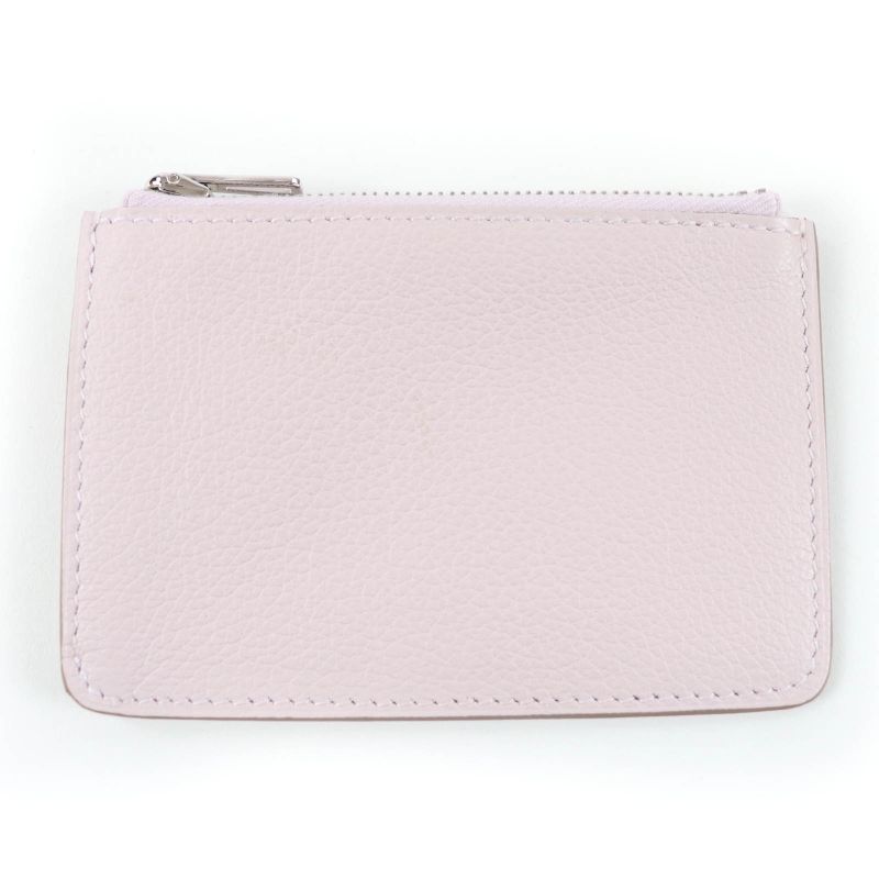 HERMES Constance Slim Eva Color Mauvepere Silver Hardware Wallet Bifold Wallet