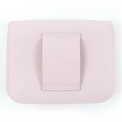 HERMES Constance Slim Eva Color Mauvepere Silver Hardware Wallet Bifold Wallet