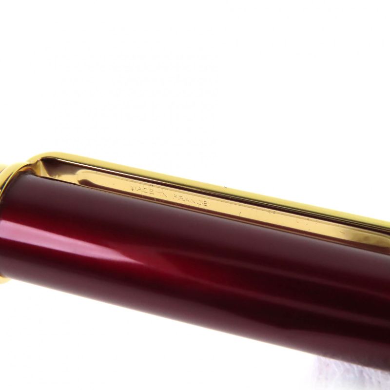 Cartier Santos De Cartier Twist Ballpoint Pen Bold Gold With Case Made In