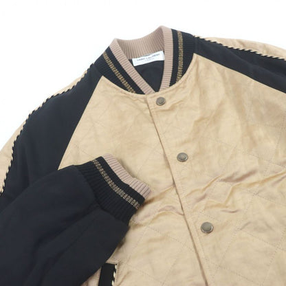 Saint Laurent Paris 643883 Teddy Jacket Stadium Jumper - Blouson Jacket Gold