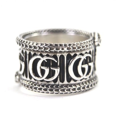 GUCCI Snake Double G Ag925 Ring - Ring Silver - 14 Size Equivalent To No 14 Box
