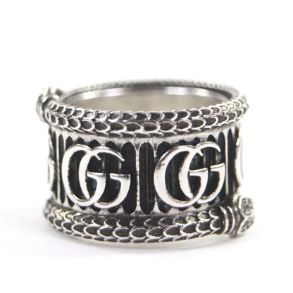 GUCCI Snake Double G Ag925 Ring - Ring Silver - 14 Size Equivalent To No 14 Box