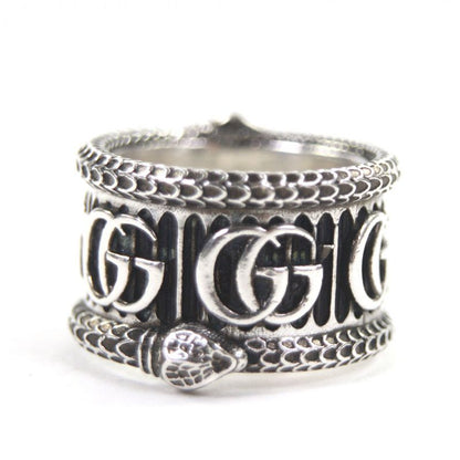GUCCI Snake Double G Ag925 Ring - Ring Silver - 14 Size Equivalent To No 14 Box