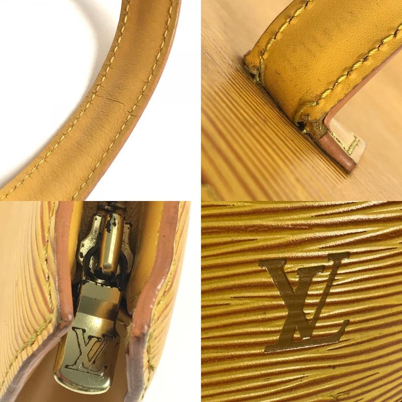 Louis Vuitton Handbag Saint-jacques M52279 Epi Leather Tassili Yellow - Yellow