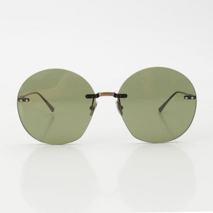 BOTTEGA VENETA Rimless Sunglasses Eyewear Bv0178s Green 6316