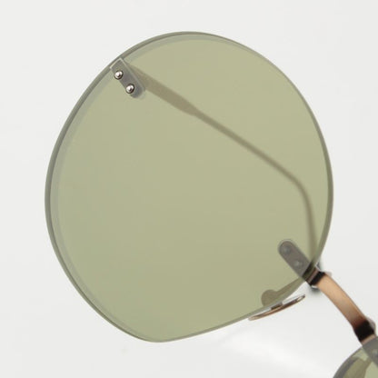 BOTTEGA VENETA Rimless Sunglasses Eyewear Bv0178s Green 6316