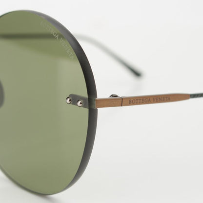 BOTTEGA VENETA Rimless Sunglasses Eyewear Bv0178s Green 6316