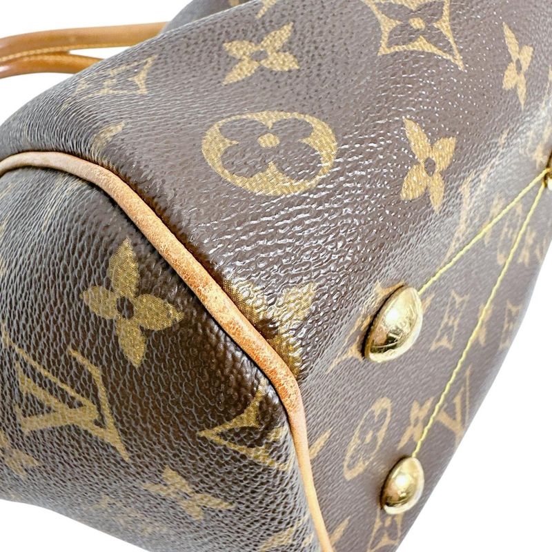 Louis Vuitton M40143 Monogram Handbag Tivoli PM Handbag Brown