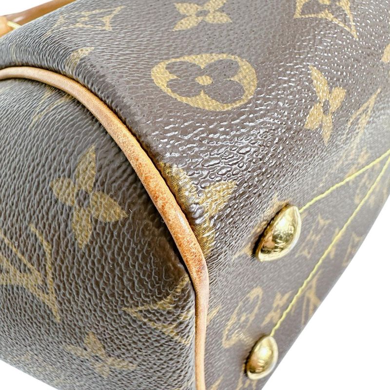 Louis Vuitton M40143 Monogram Handbag Tivoli PM Handbag Brown